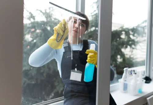 Nettoyage de vitres intérieures et extérieures à Breuillet